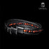 rotes tiger auge lederarmband herren uniqal